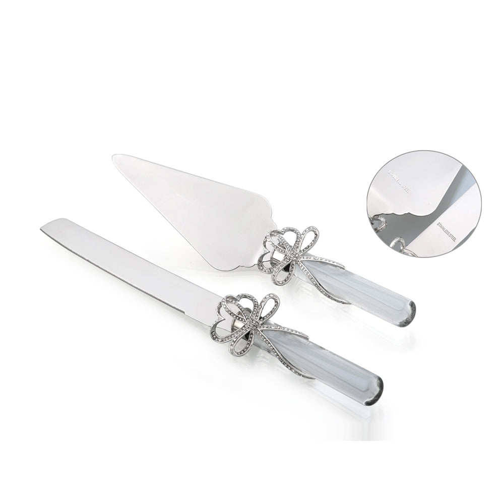 Whitehill Serveware - Bow Cake Knife & Server