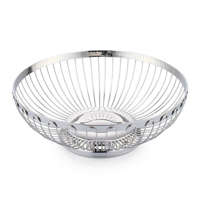 Whitehill Tableware - Stainless Steel Round Basket 25cm