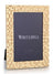 Whitehill Frames - Checkered Gold Finish Frame 4x6inch