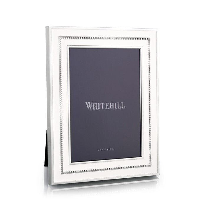 Whitehill Frames - Silver Plated Photo Frame - Couture 5x7inch