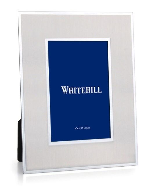 Whitehill Frames - Faux Silver Finish Frame 4x6inch