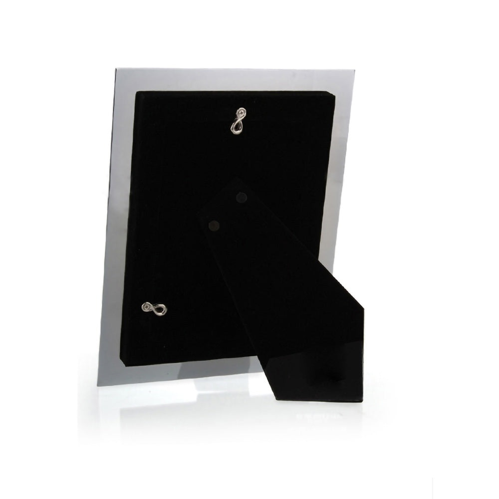 Whitehill Frames - Faux Silver Matte Black Finish Frame 4x6inch