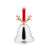 Whitehill Christmas - Bell with Antlers Hanging Ornament