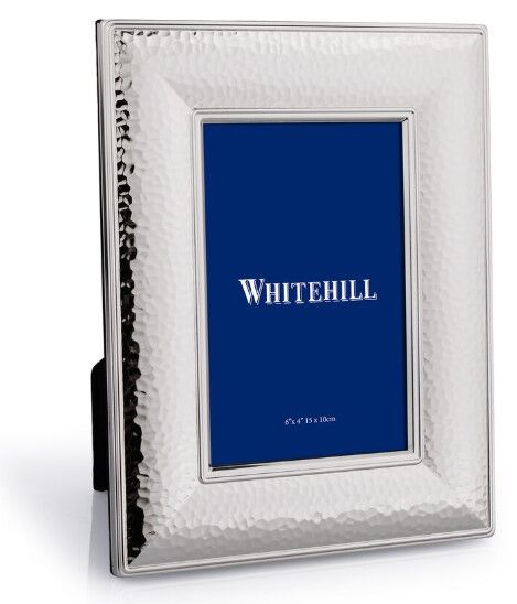Whitehill Frames - Nickel Plated Hammered 10cm x 15cm