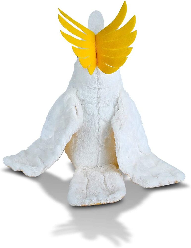 Wild Republic Cuddlekins - Sulphur Crested Cockatoo 12inch