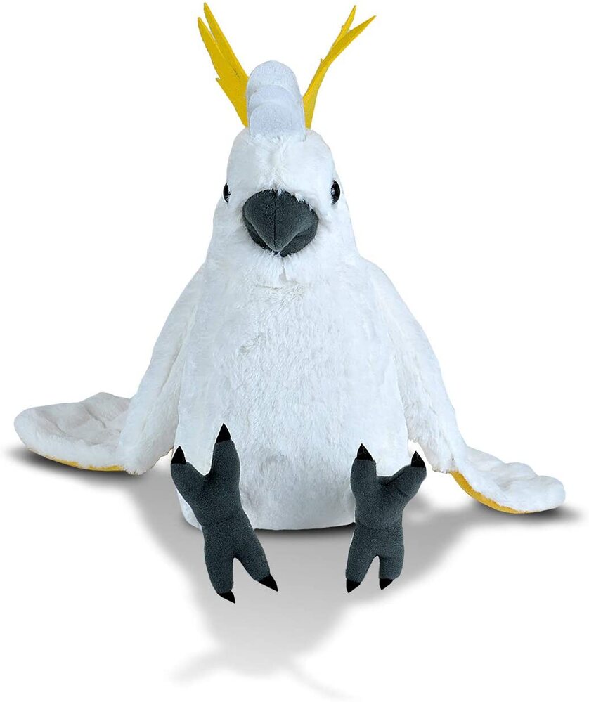 Wild Republic Cuddlekins - Sulphur Crested Cockatoo 12inch