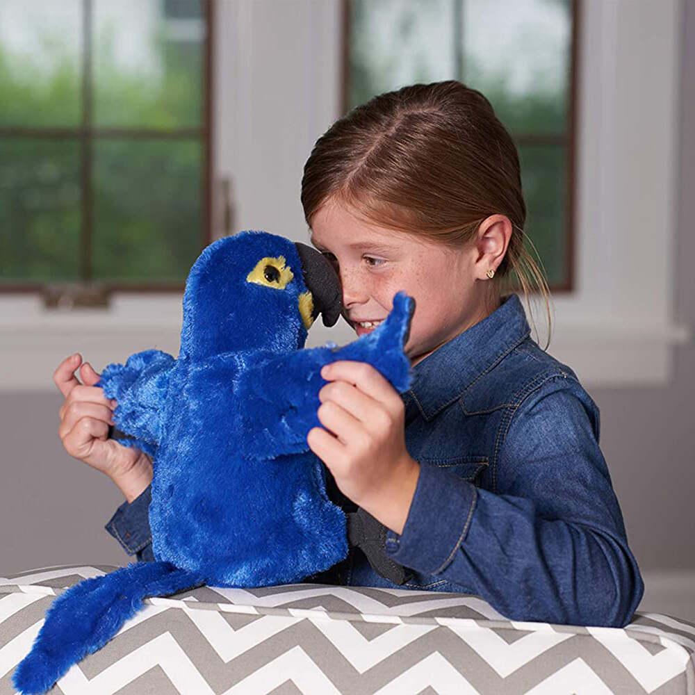 Wild Republic Cuddlekins - Hyacinth Macaw 12inch