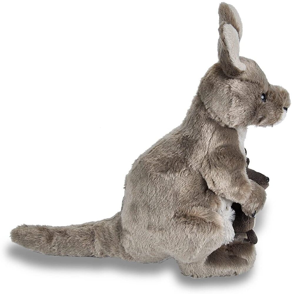 Wild Republic Cuddlekins - Kangaroo With Joey 12inch
