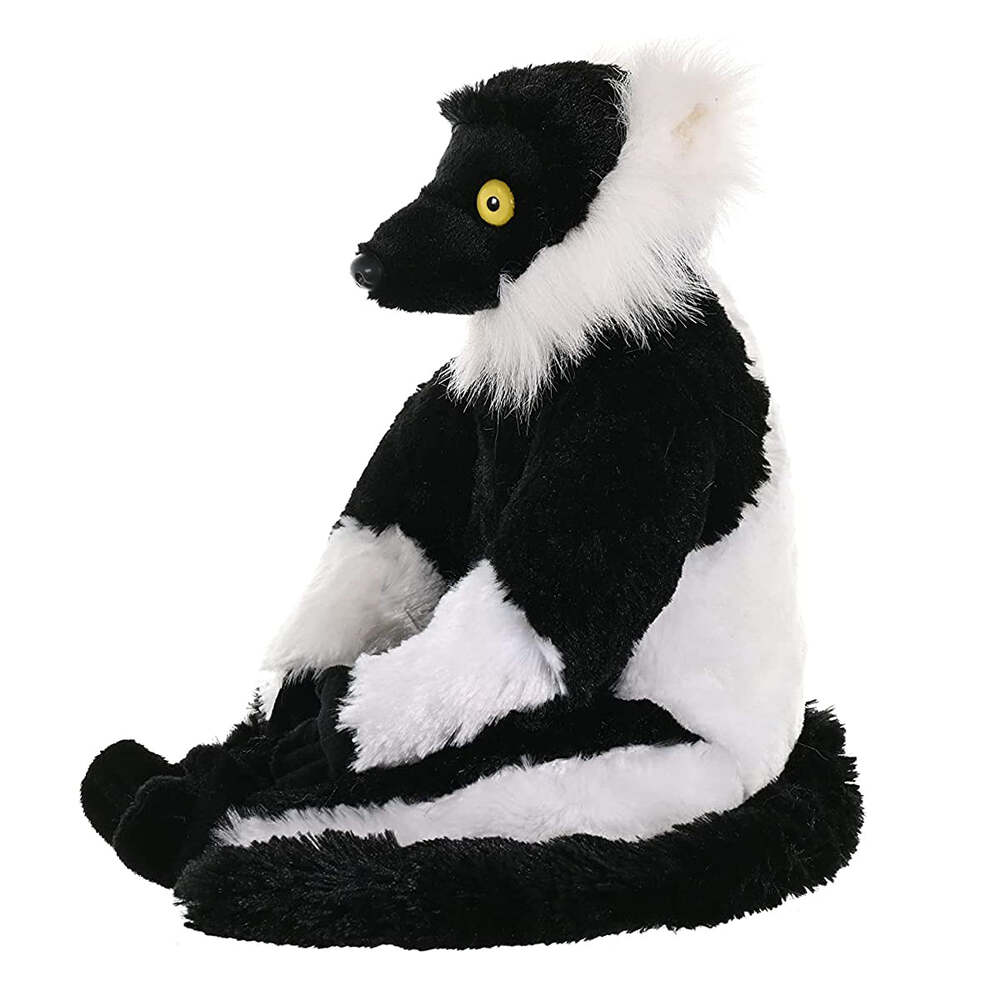 Wild Republic Cuddlekins - Black And White Lemur 12inch