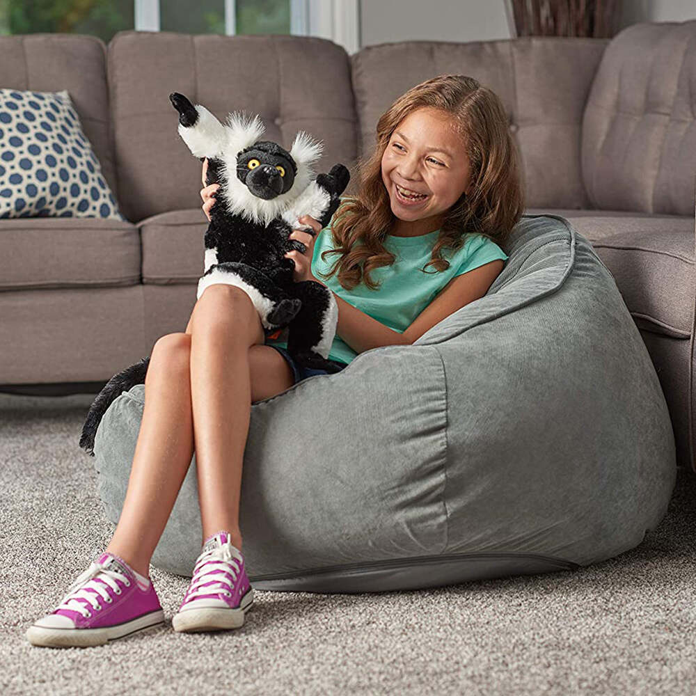 Wild Republic Cuddlekins - Black And White Lemur 12inch