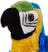Wild Republic Cuddlekins - Parrot Macaw 12inch