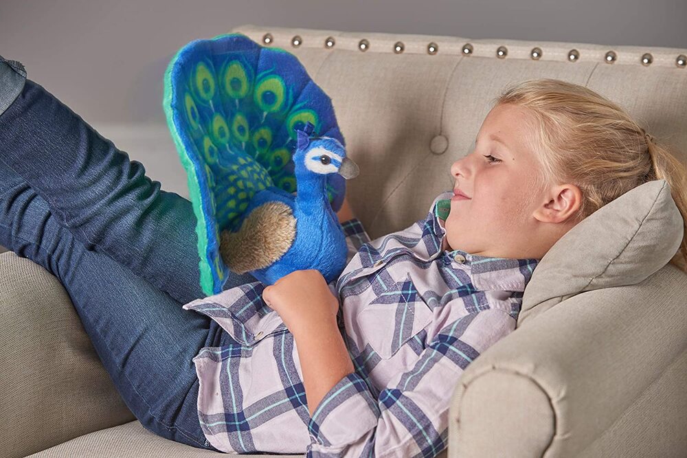 Wild Republic Cuddlekins - Peacock 12inch