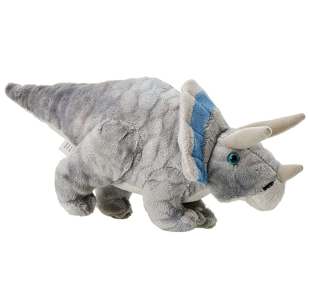 Wild Republic Dinosauria - Mini Triceratops 10inch