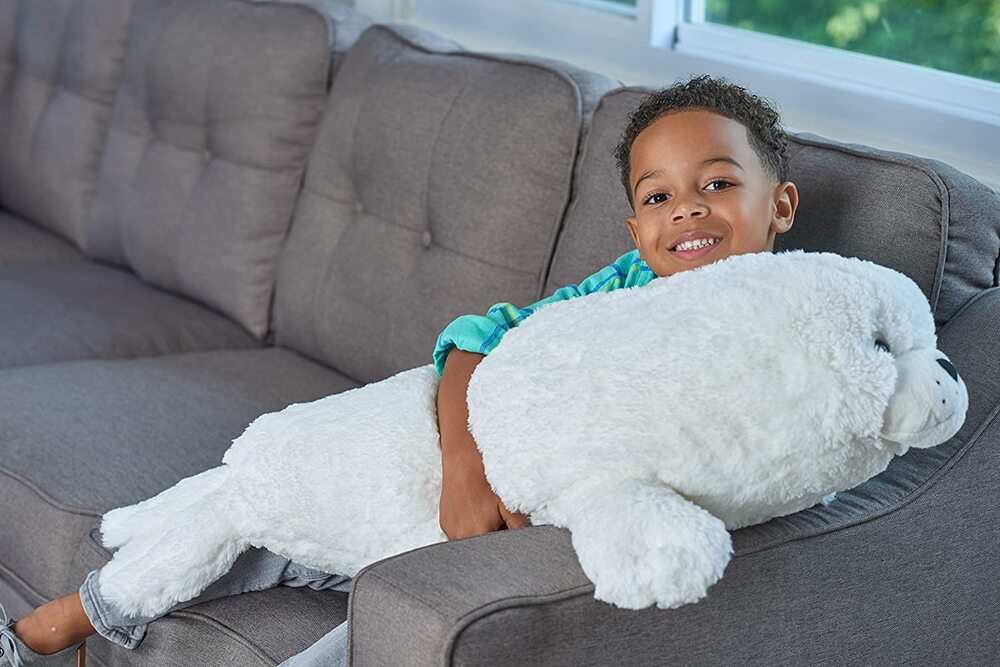 Wild Republic Cuddlekins - Jumbo Harp Seal Pup 30inch