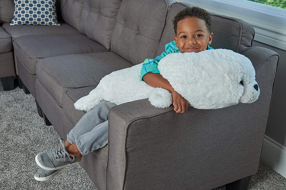 Wild Republic Cuddlekins - Jumbo Harp Seal Pup 30inch