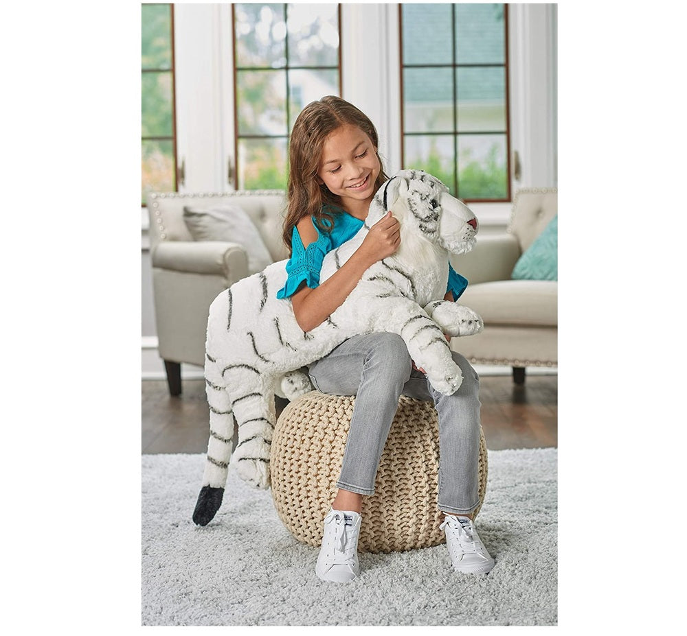 Wild Republic Cuddlekins - Jumbo White Tiger 30inch
