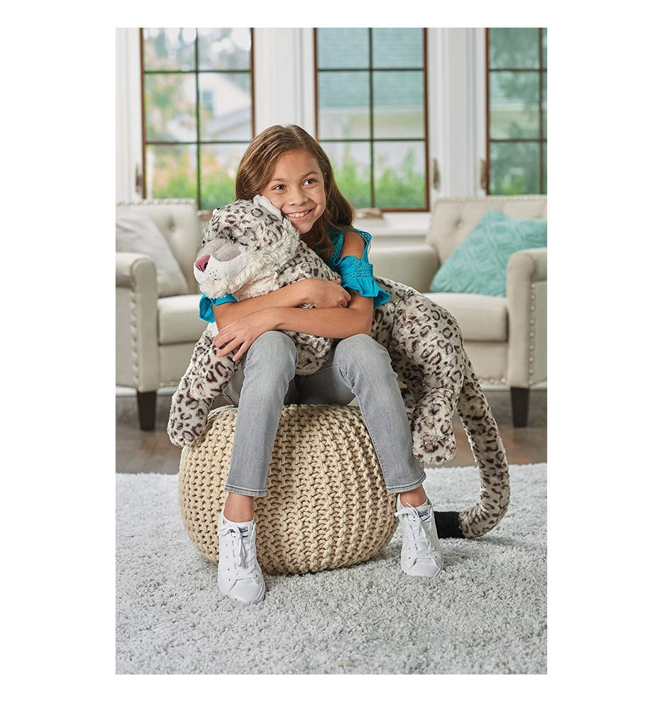 Wild Republic Cuddlekins - Jumbo Snow Leopard 30inch