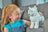 Wild Republic Cuddlekins - Arctic Wolf Standing 12inch