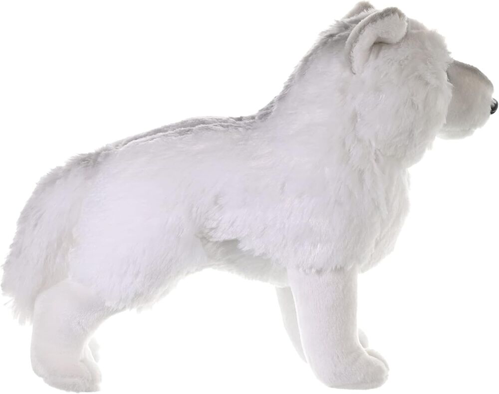 Wild Republic Cuddlekins - Arctic Wolf Standing 12inch