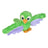 Wild Republic Huggers - Green Parrot 8inch
