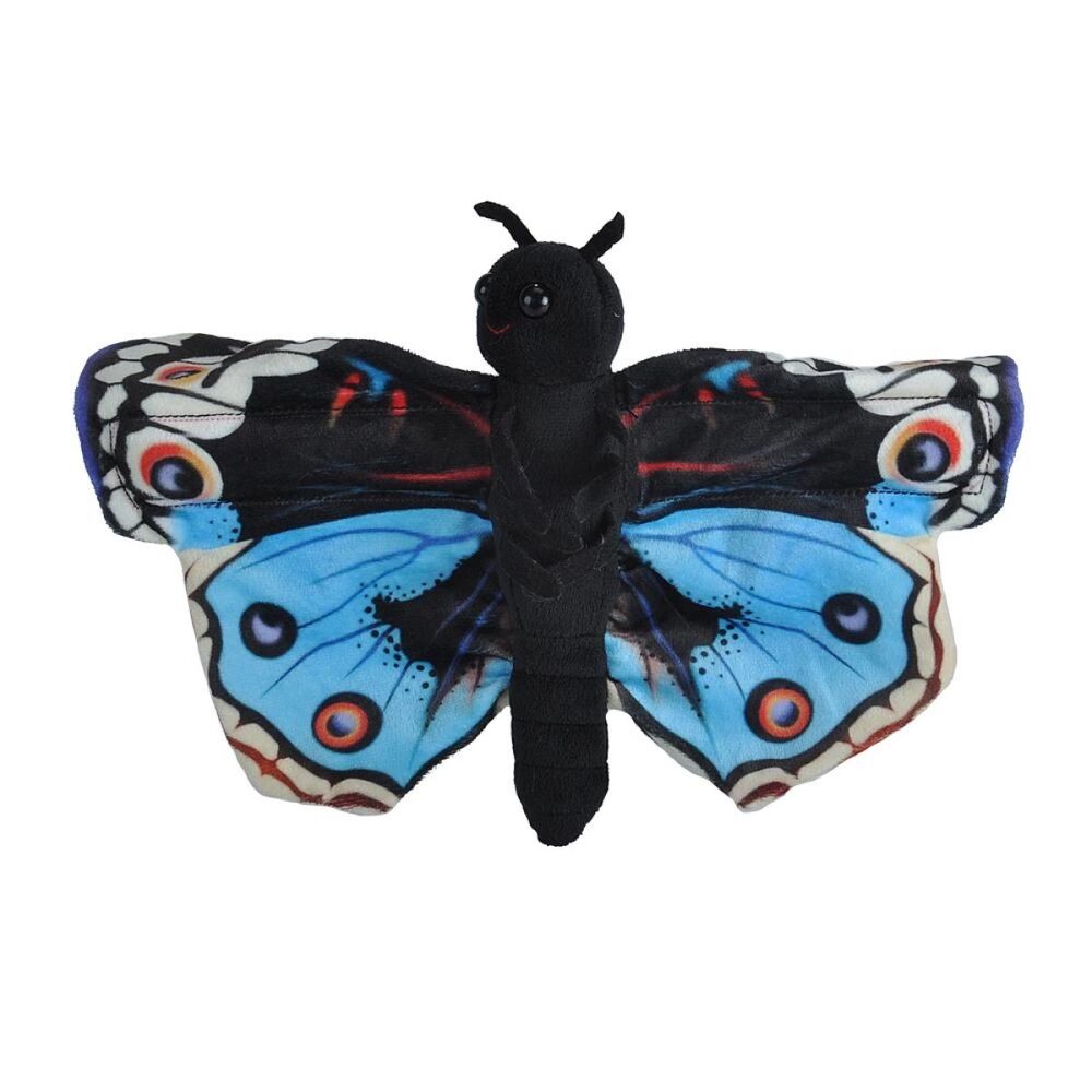 Wild Republic Huggers - Blue Pansy Butterfly 8inch