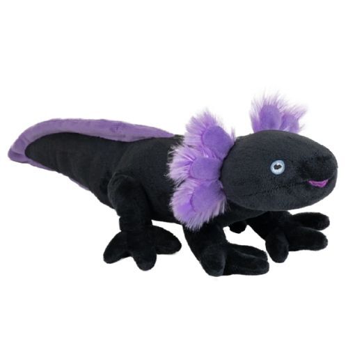 Wild Republic Cuddlekins - Eco Mini Axolotl Black 8inch
