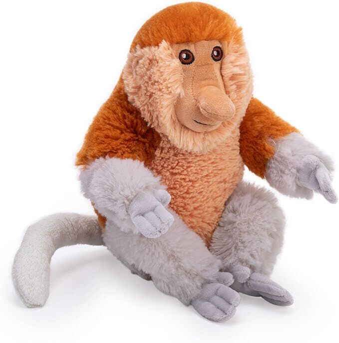 Wild Republic Cuddlekins - Eco Mini Proboscis Monkey 8inch
