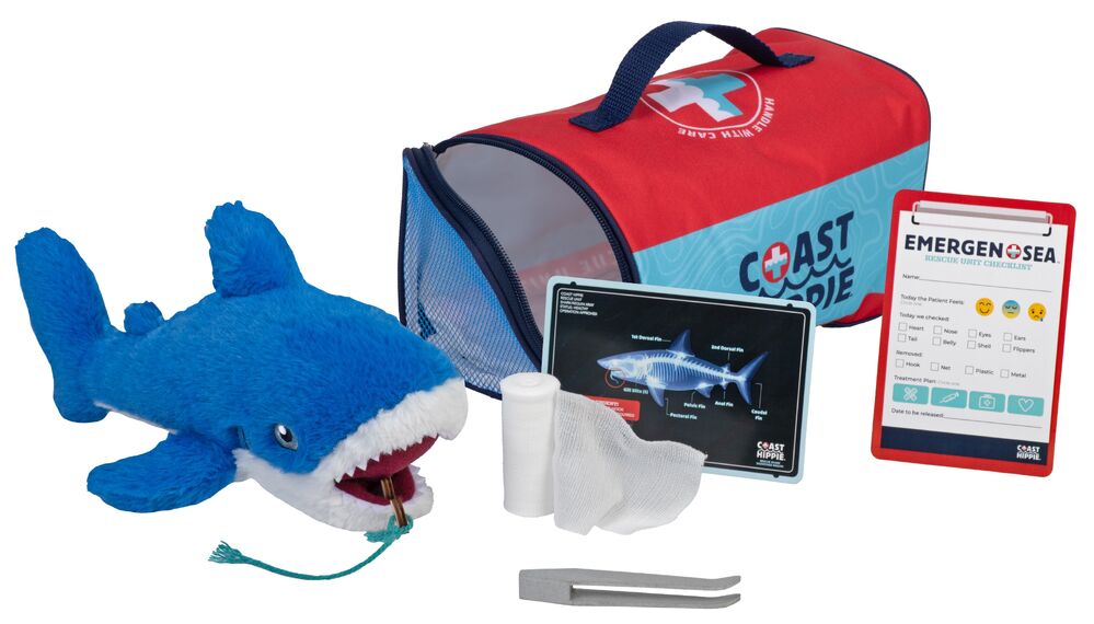 Wild Republic Coast Hippie Rescue Kit - Shark