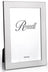 Russell Collection Frame - Linen Nickel Plated 4x6in