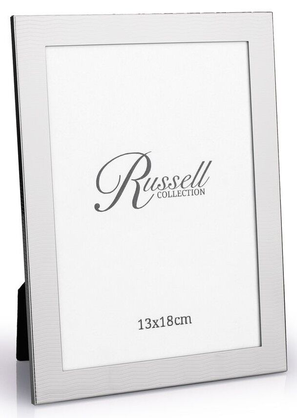 Russell Collection Frame - Linen Nickel Plated 5x7in