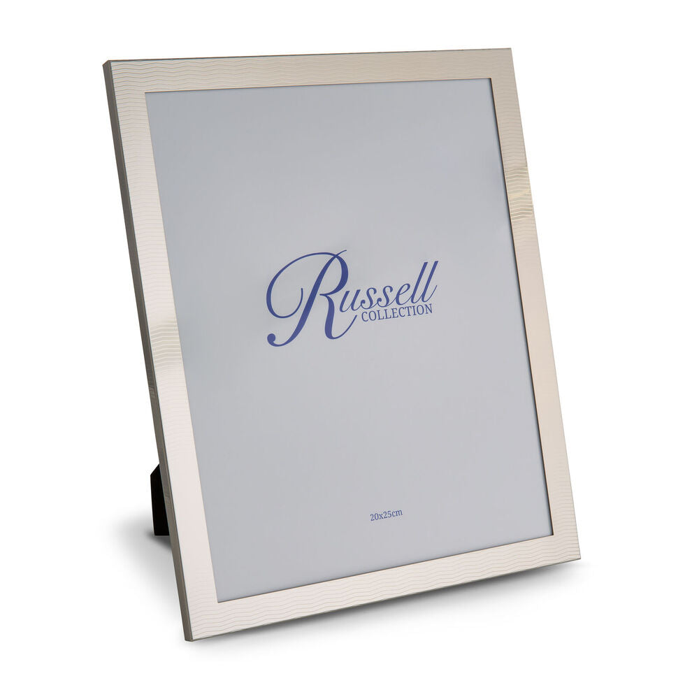 Russell Collection Frame - Linen Nickel Plated 8x10in