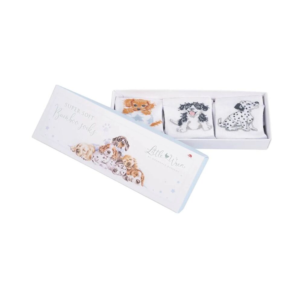 Wrendale Designs - Little Paws Baby Socks Set of 3 (6-12 Months)