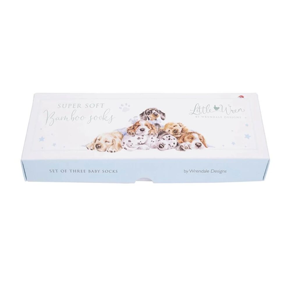 Wrendale Designs - Little Paws Baby Socks Set of 3 (6-12 Months)