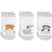 Wrendale Designs - Little Paws Baby Socks Set of 3 (6-12 Months)