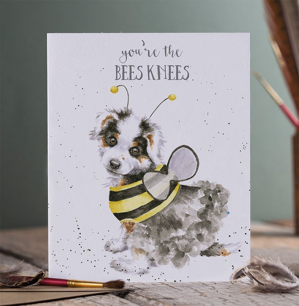 Wrendale Designs Greeting Card - The Bees Knees