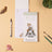 Wrendale Designs Shopping Pad - Piggy In The Middle