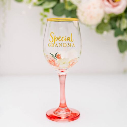 Sophia Gift Collection Wine Glass - Special Grandma