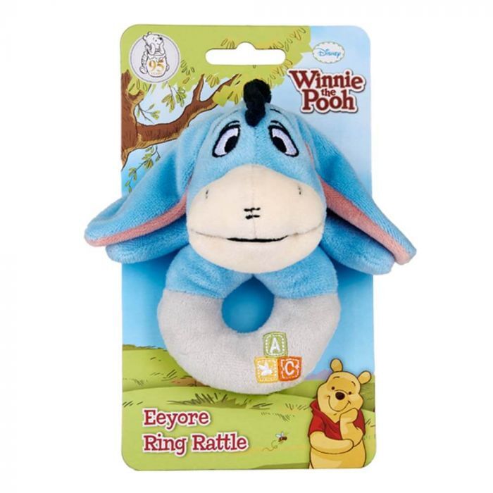 Disney Baby Winnie The Pooh - Eeyore Ring Rattle