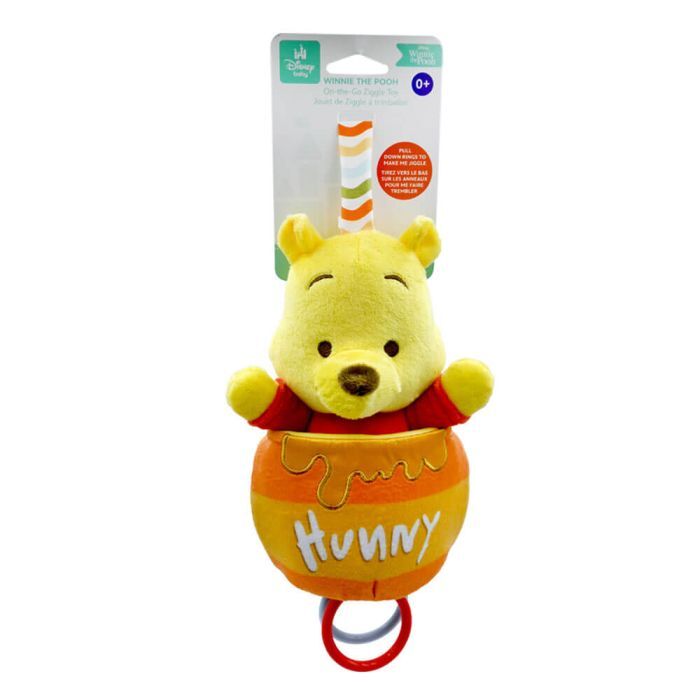 Disney Baby - Winnie the Pooh - Pull Down Honey Pot Ziggle Toy