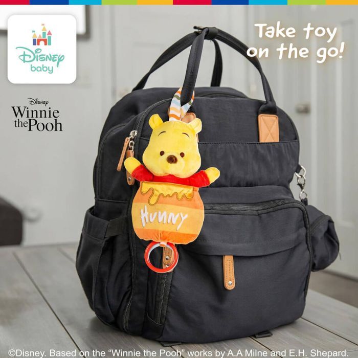 Disney Baby - Winnie the Pooh - Pull Down Honey Pot Ziggle Toy