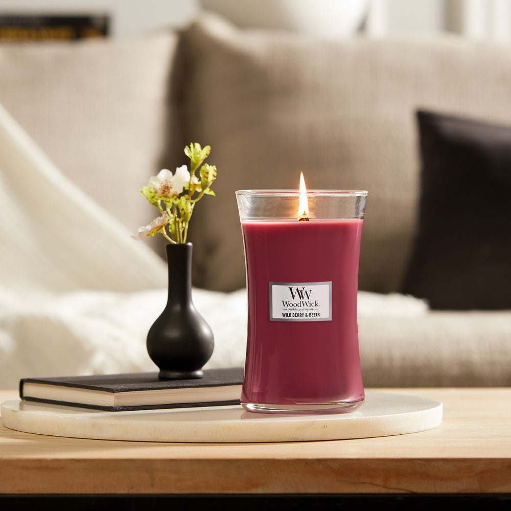 WoodWick Candle - Large Wild Berry & Beets