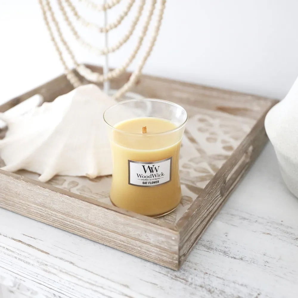 WoodWick Candle - Medium Oat Flower