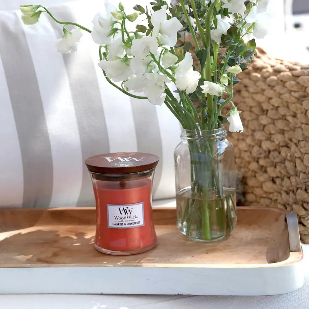 WoodWick Candle - Medium Tamarind & Stonefruit