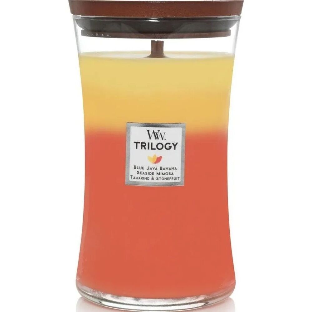 WoodWick Candle -  Large Trilogy Tropical Sunrise