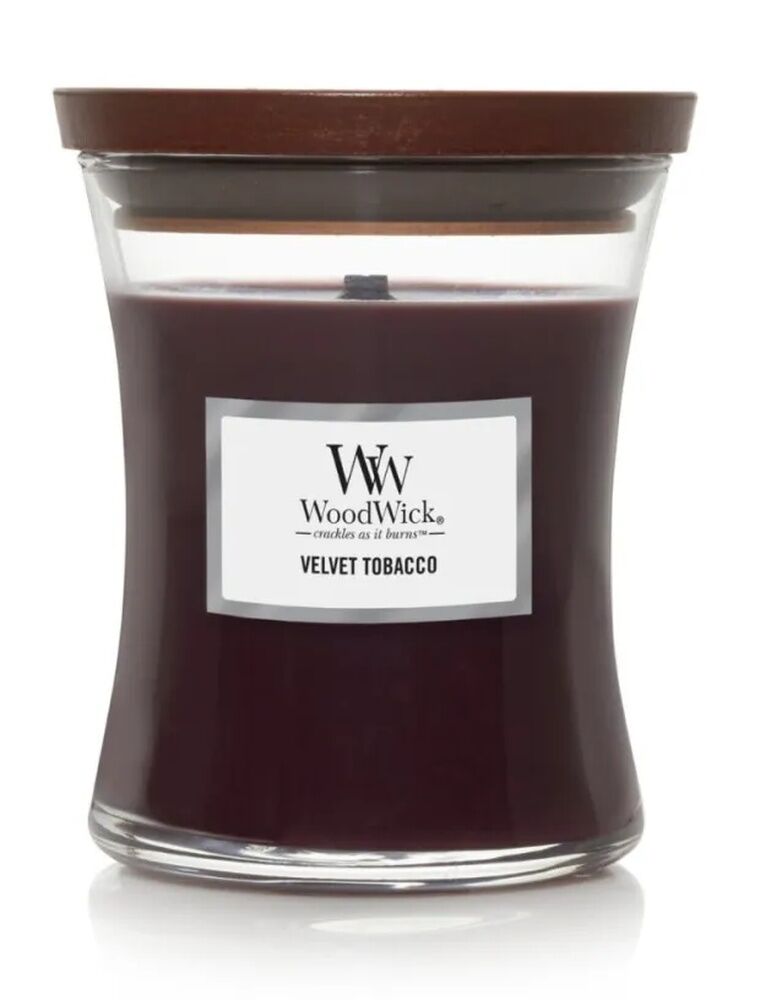 WoodWick Candle - Medium Velvet Tobacco