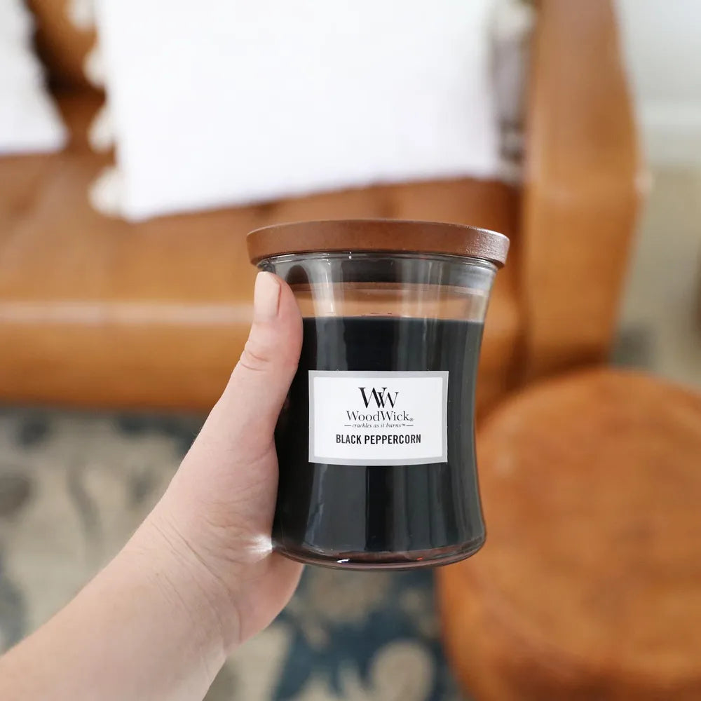 WoodWick Candle - Medium Black Peppercorn