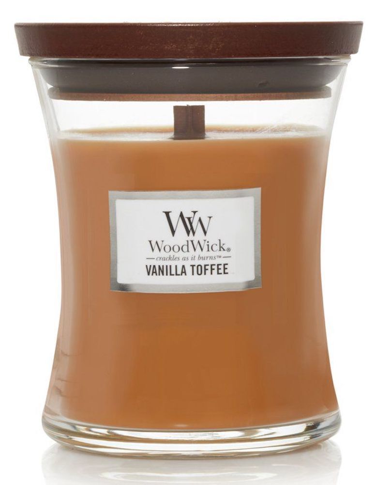 WoodWick Candle - Medium Vanilla Toffee