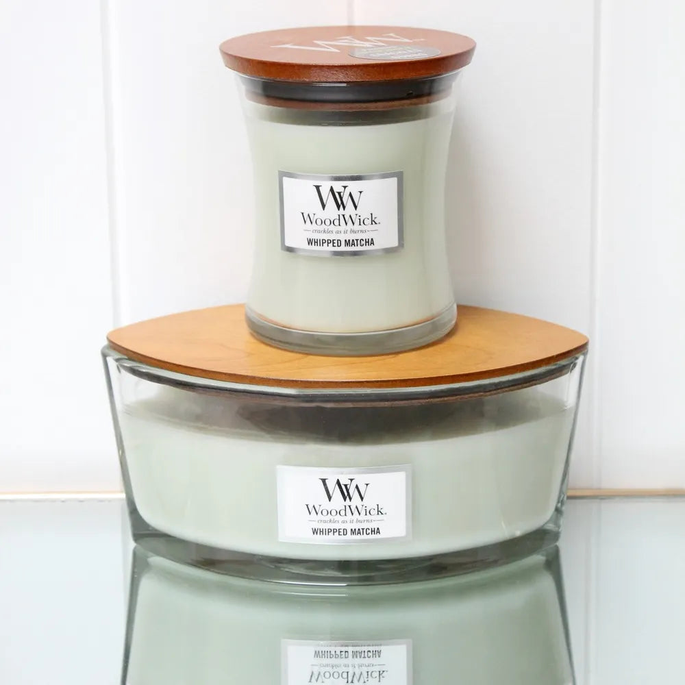 WoodWick Ellipse Candle - Whipped Matcha