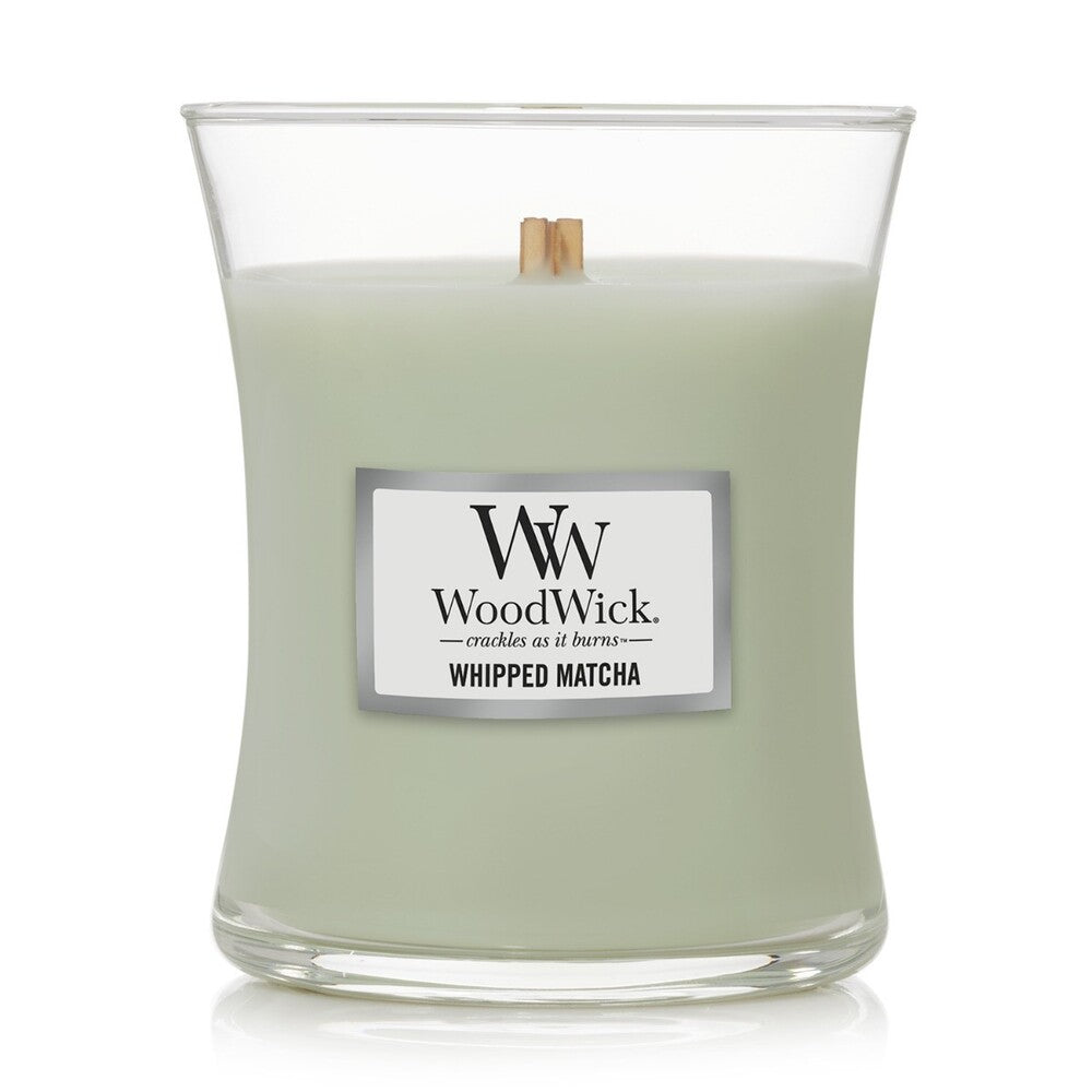 WoodWick Candle - Medium Whipped Matcha