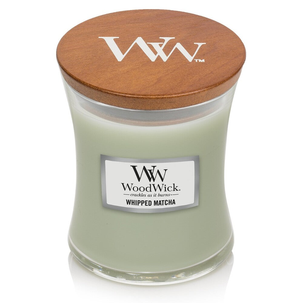 WoodWick Candle - Medium Whipped Matcha